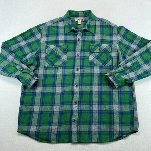 Duluth Trading Flannel Shirt XL Extra Large Men's Heavyweight Casual Outdoors - Picture 1 of 10